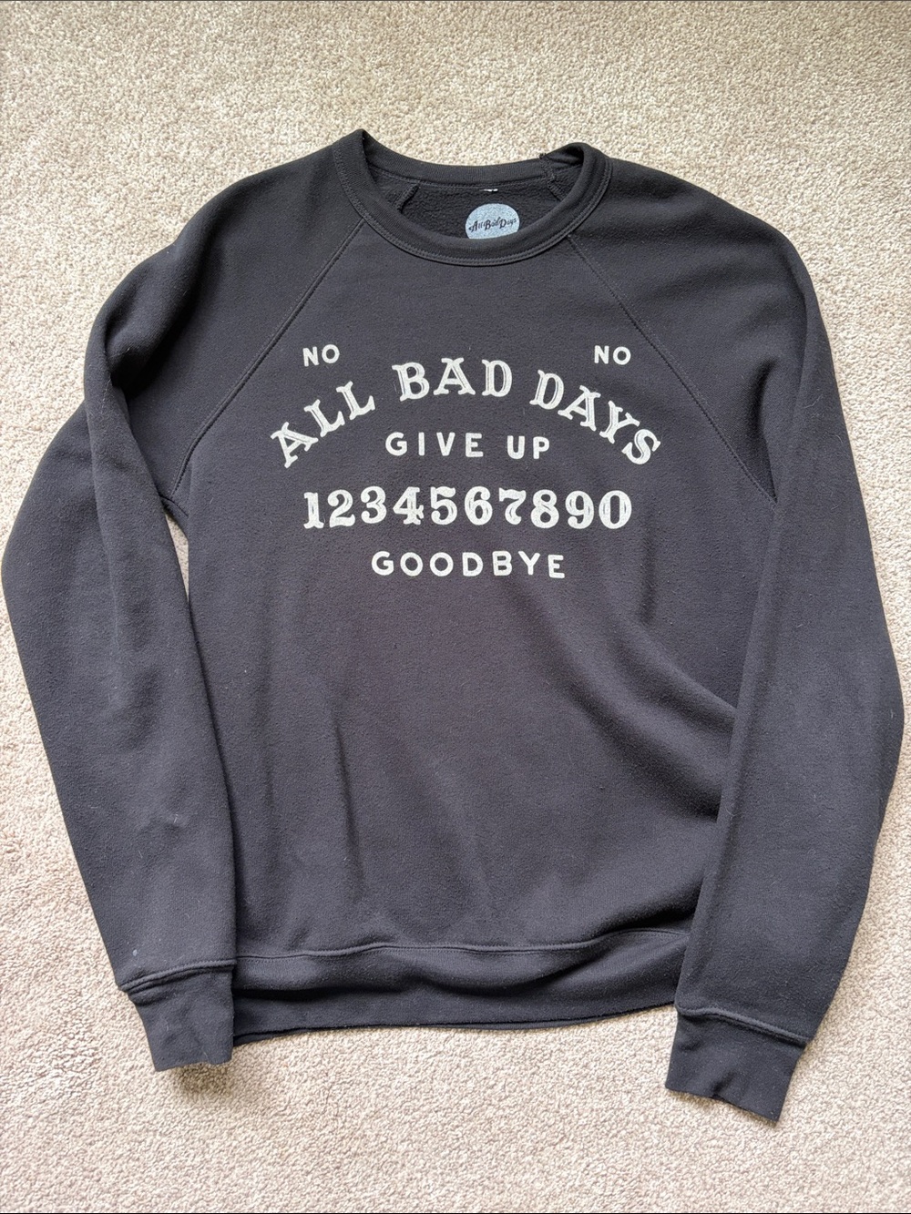 Ouija Crewneck Sweatshirt - All Bad Days